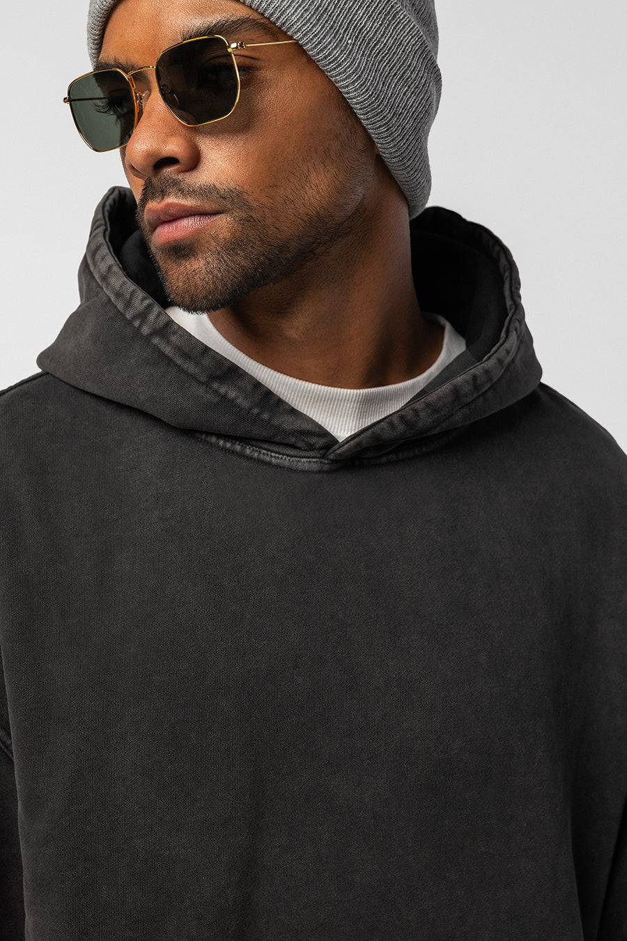 Vintage Black Hoodie