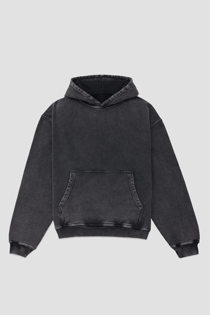 Vintage Black Hoodie